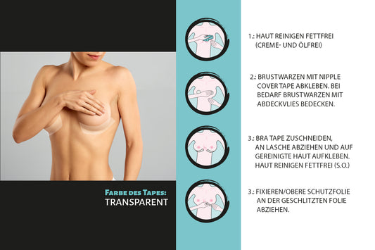 Brust Tape + Nippel Cover Bundle